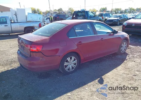 2017 Volkswagen Jetta 1.4T S из США, поврежденный, VIN 3VW2B7AJ7HM280170